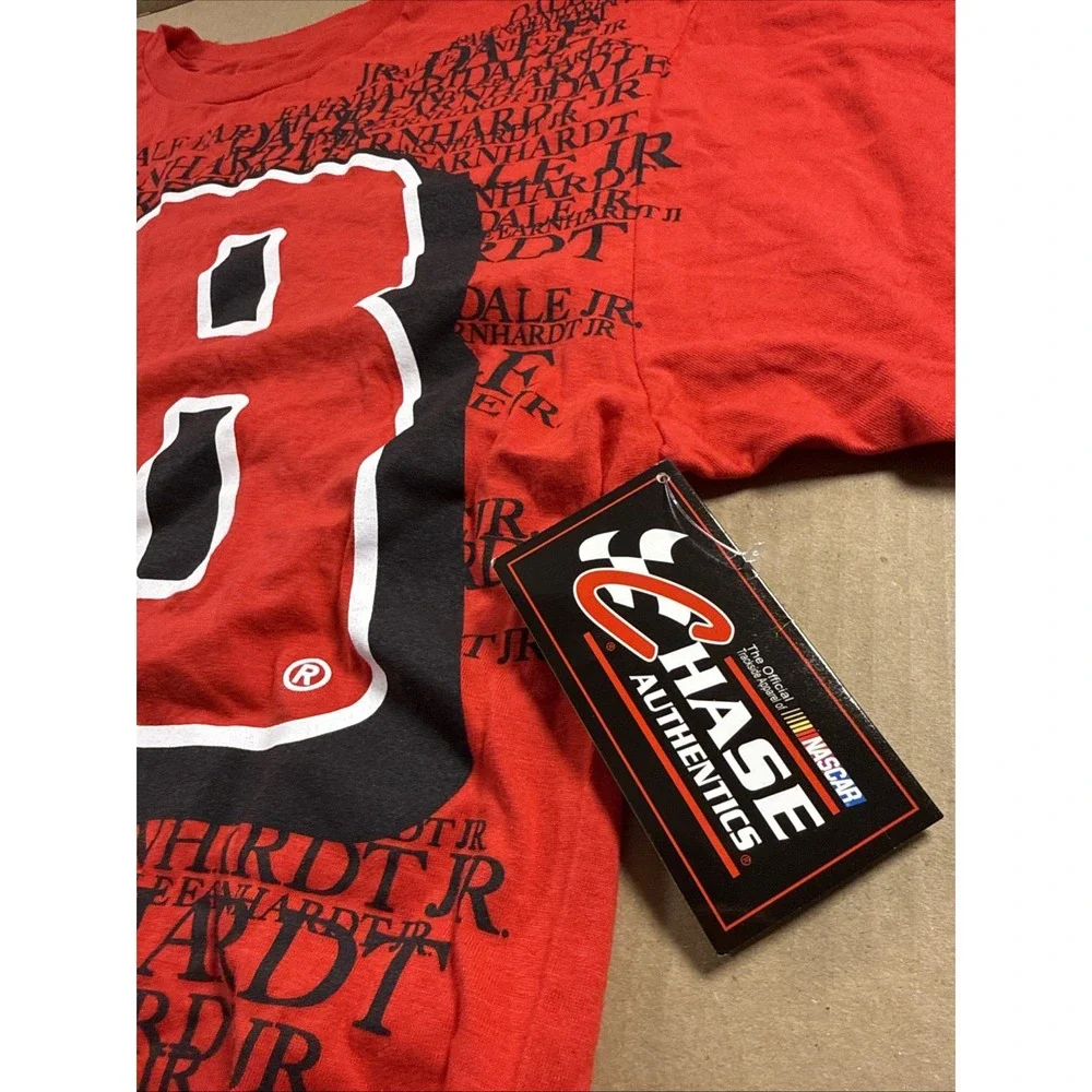 Dale Earnhardt National Guard #88 NASCAR Chase Authentics Red T-Shirt - XL, NWT